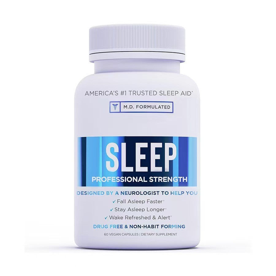 Melatonin Ashwagandha Magnesium Sleep Supplement Capsules